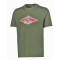 BEAR SURFBOARDS T-SHIRT LOGO AGAVE GREEN