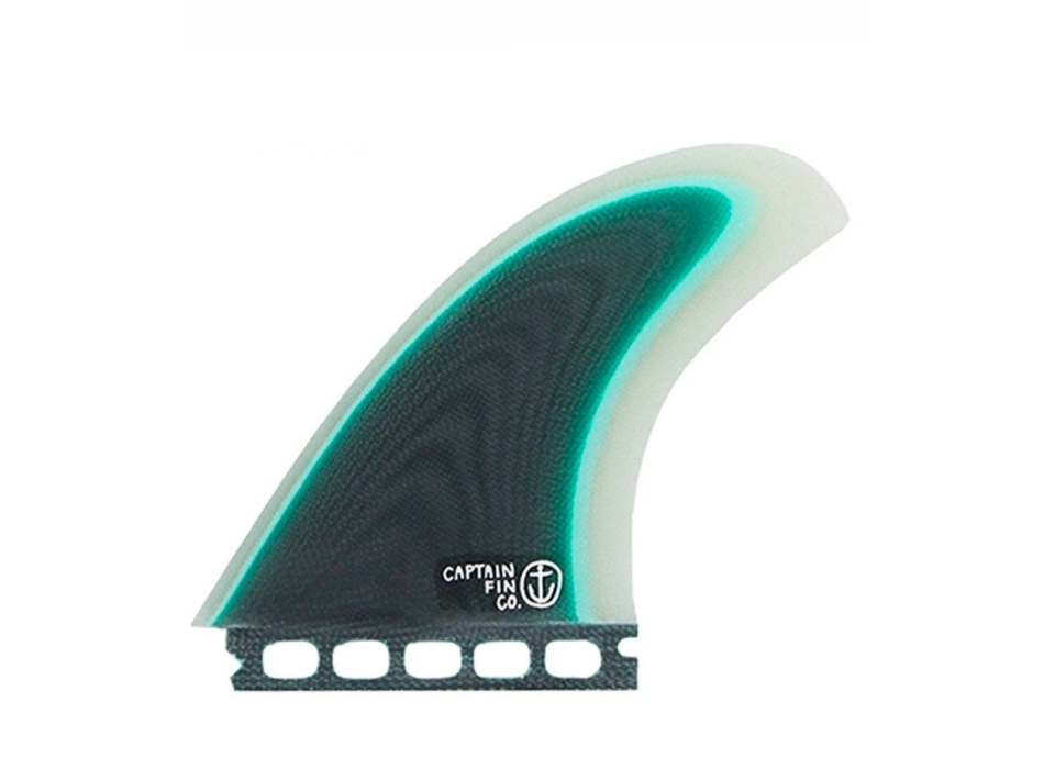 CAPTAIN FIN ESPECIAL TWIN +1 (SINGLE TAB) SEAFOAM GREEN