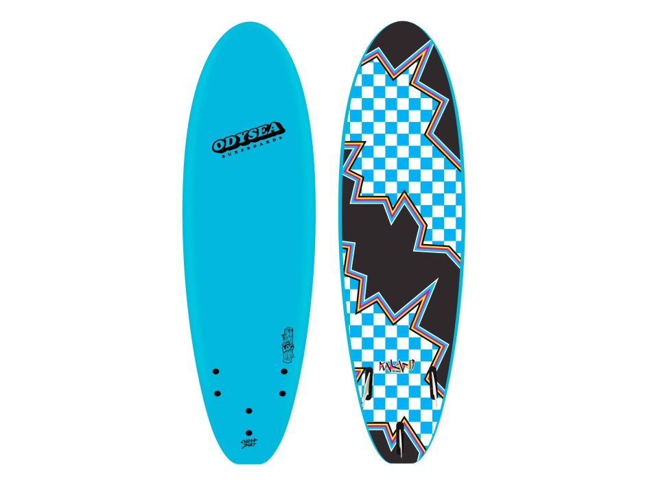 CATCH SURF ODYSEA 7'6" LOG KALANI ROBB SOFTBOARD COOL BLUE