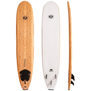 CBC FUN 7'0" CALIFORNIA BEAR SERIES WOOD SOFTBOARD