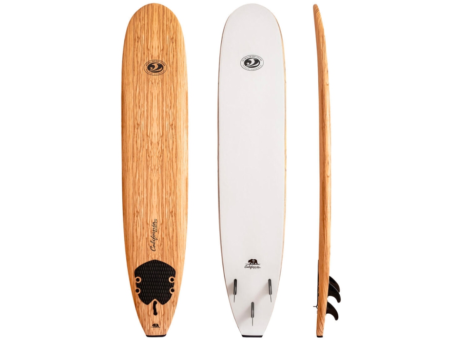 CBC FUN 7'0" CALIFORNIA BEAR SERIES WOOD SOFTBOARD