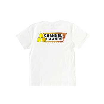 CHANNEL ISLAND T-SHIRT ORIGINAL FADE WHITE