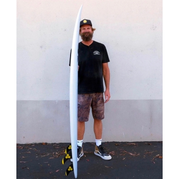 CI AL MERRICK M23 SURFBOARD FCSII WHITE