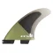 FCS II CARVER PC TRI FIN SET EUCALYPTUS