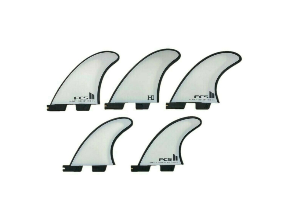 FCS II HARLEY MID PC +AIR CORE TRI QUAD FIN SET LARGE