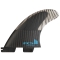 FCS II PERFORMER PC AIRCORE CARBON TRI FIN SET TRANQUILL BLU