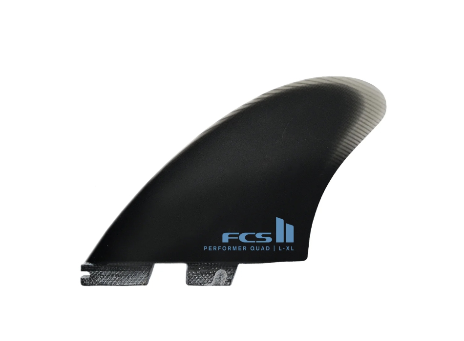 FCS II PERFORMER QUAD SPLIT KEEL FIN SET L-XL