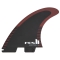 FCS II PYZEL TRI FINS BLACK SHIRAZ