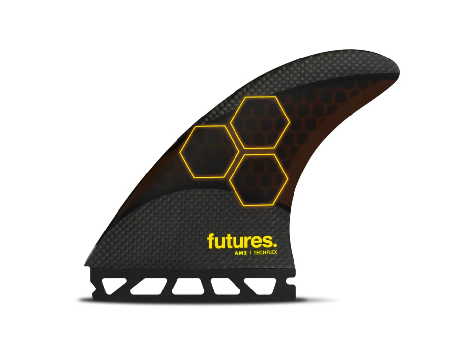 FUTURES AM2 TECHFLEX THRUSTER ORANGE RED LARGE