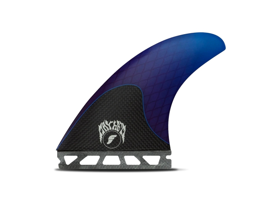 FUTURES MAYHEM LOST RTM HEX PINNE THRUSTER MEDIUM BLUE