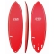 HAYDENSHAPES HYPTO KRYPTO 6'4" TWIN PIN FUTUREFLEX SIGNAL RED PINLINE