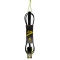 JUST LEASH PREMIUM COMP 6'0" BLACK YELLO FLUO