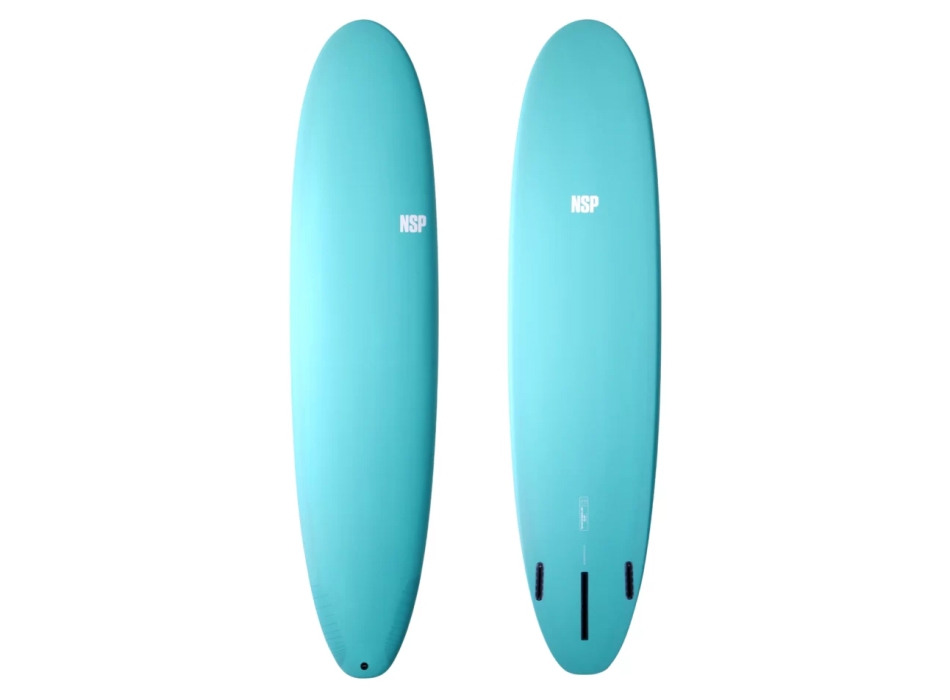 NSP SURFBOARDS 7'4" PROTECH DOUBLE UP AQUARIUM TINT