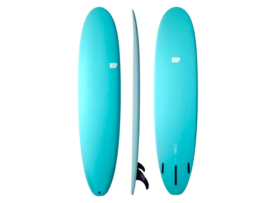 NSP SURFBOARDS 7'4" PROTECH DOUBLE UP AQUARIUM TINT