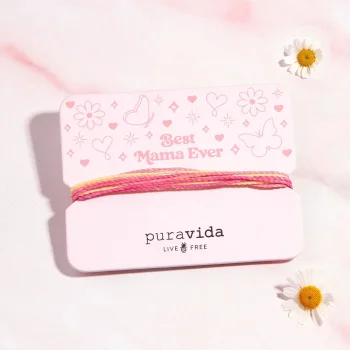 PURA VIDA CARD BRACCIALETTO BEST MAMA EVER