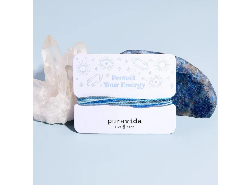 PURA VIDA CARD BRACCIALETTO PROTECT YOUR ENERGY