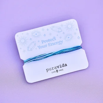 PURA VIDA CARD BRACCIALETTO PROTECT YOUR ENERGY