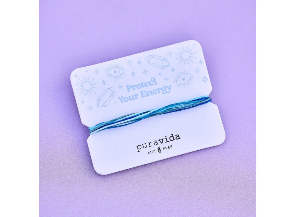 PURA VIDA CARD BRACCIALETTO PROTECT YOUR ENERGY