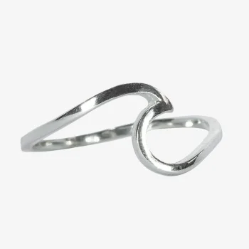 PURA VIDA WAVE ANELLO SILVER