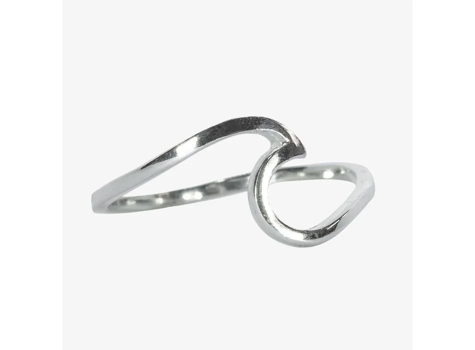 PURA VIDA WAVE ANELLO SILVER