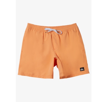 QUIKSILVER BOARDSHORT SOLID VOLLEY 15" TANGERINE