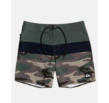 QUIKSILVER BOARDSHORTS RAGAZZO SURFSILK PANEL 15" 8-16 ANNI