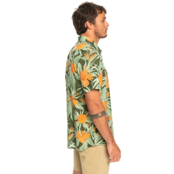 QUIKSILVER EPHEMERAL WAVE CAMICIA MANICHE CORTE