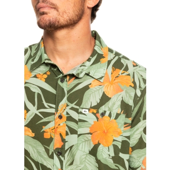 QUIKSILVER EPHEMERAL WAVE CAMICIA MANICHE CORTE