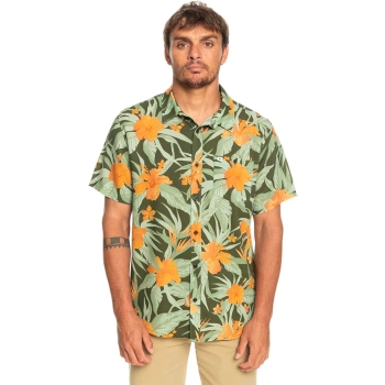 QUIKSILVER EPHEMERAL WAVE CAMICIA MANICHE CORTE