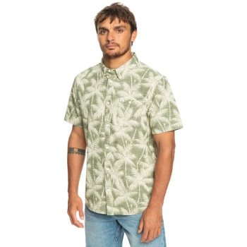 QUIKSILVER FLEETING MOMENT CAMICIA MANICHE CORTE