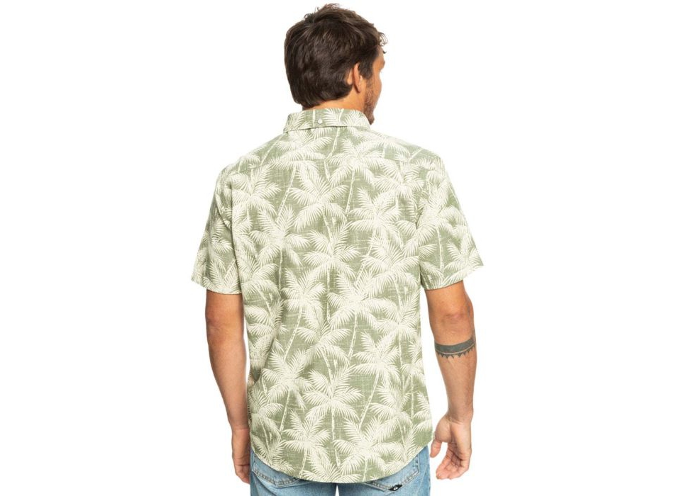 QUIKSILVER FLEETING MOMENT CAMICIA MANICHE CORTE