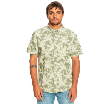 QUIKSILVER FLEETING MOMENT CAMICIA MANICHE CORTE