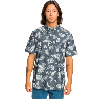 QUIKSILVER GAWANHILL CAMICIA MANICHE CORTE