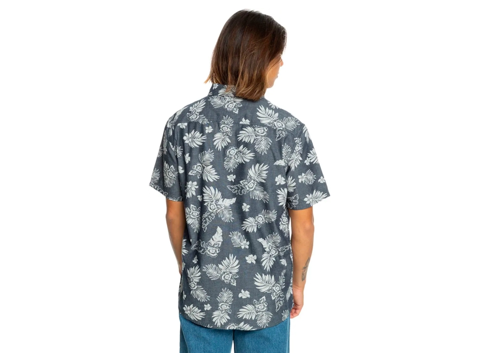 QUIKSILVER GAWANHILL CAMICIA MANICHE CORTE