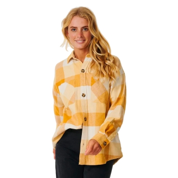 RIP CURL CAMICIA IN FLANELLA LA ISLA GOLD