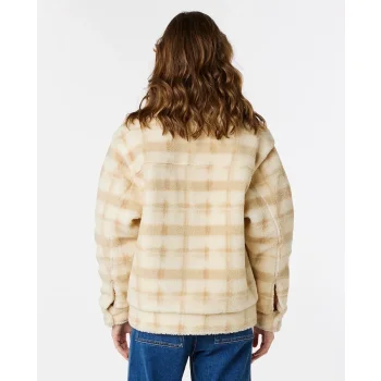 RIP CURL CAMICIA SHERPA SUNRISE SESSION BEIGE