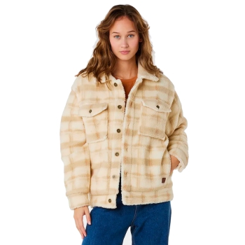 RIP CURL CAMICIA SHERPA SUNRISE SESSION BEIGE