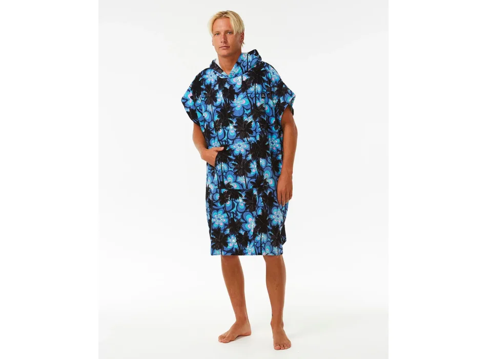 RIP CURL COMBO PONCHO IN SPUGNA BLUE YONDER