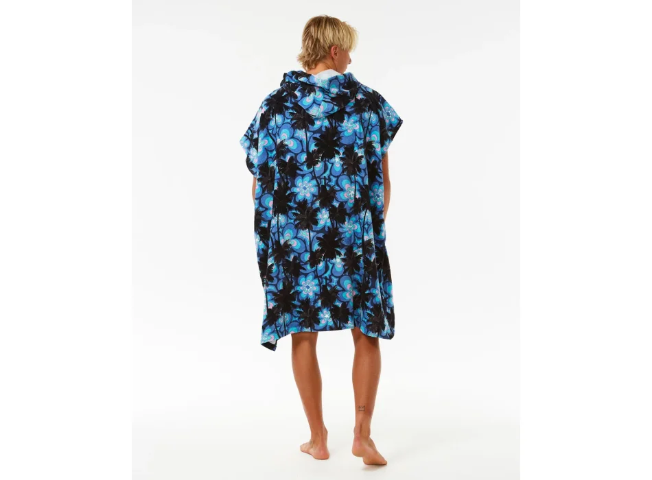 RIP CURL COMBO PONCHO IN SPUGNA BLUE YONDER