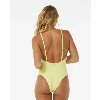 RIP CURL COSTUME INTERO PREMIUM SURF CHEEKY BRIGHT YELLOW