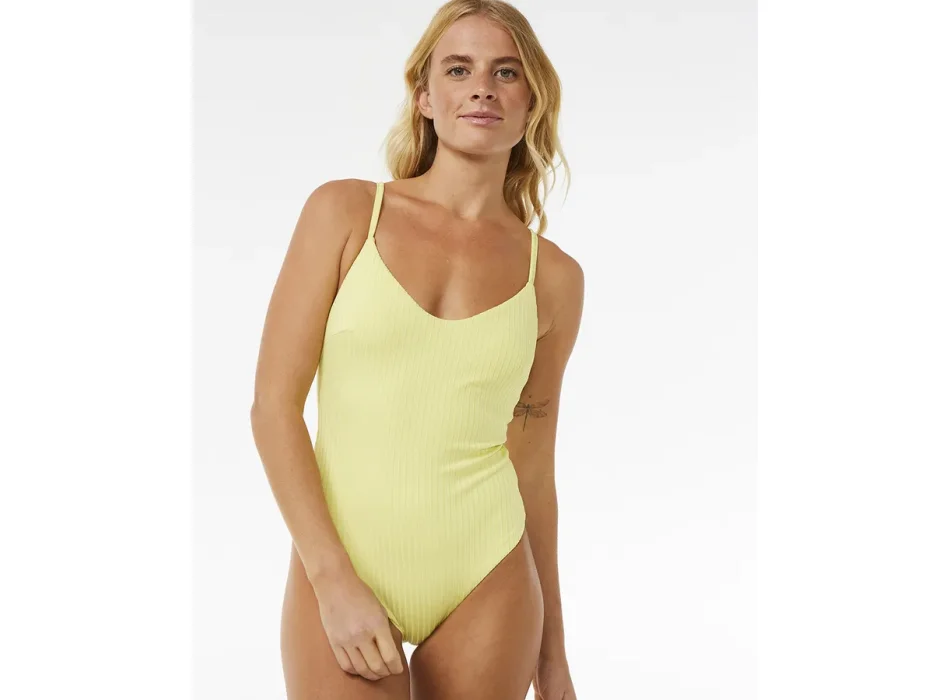 RIP CURL COSTUME INTERO PREMIUM SURF CHEEKY BRIGHT YELLOW