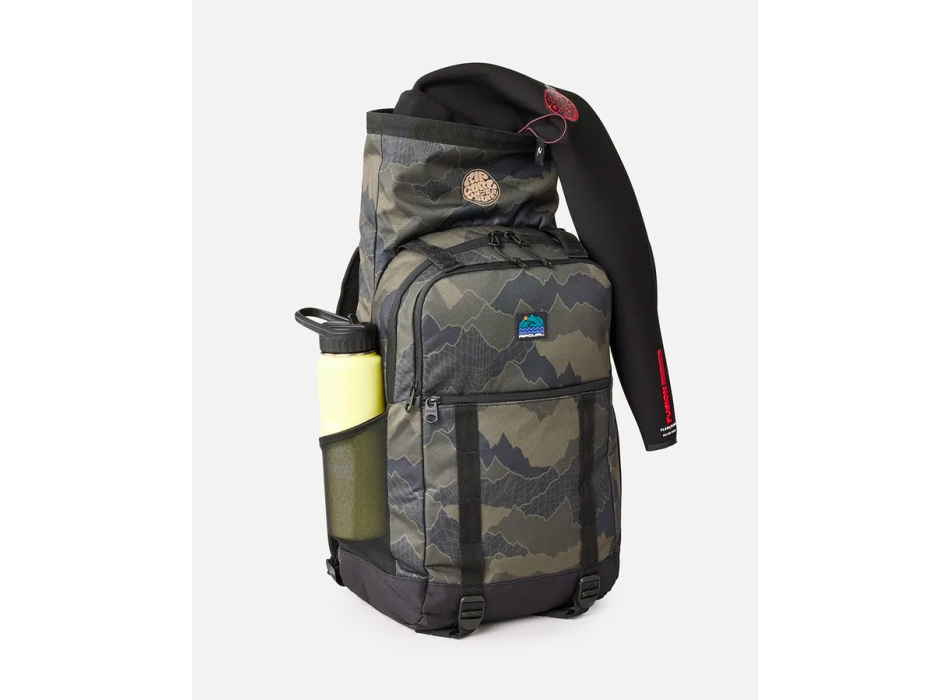 RIP CURL DAWN PATROL SURF ZAINO TECNICO BLACK OLIVE 30L