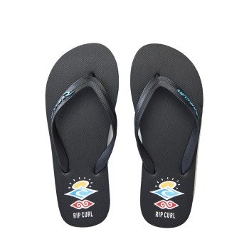 RIP CURL INFRADITO ICON BAMBINO BLACK BLACK BLUE