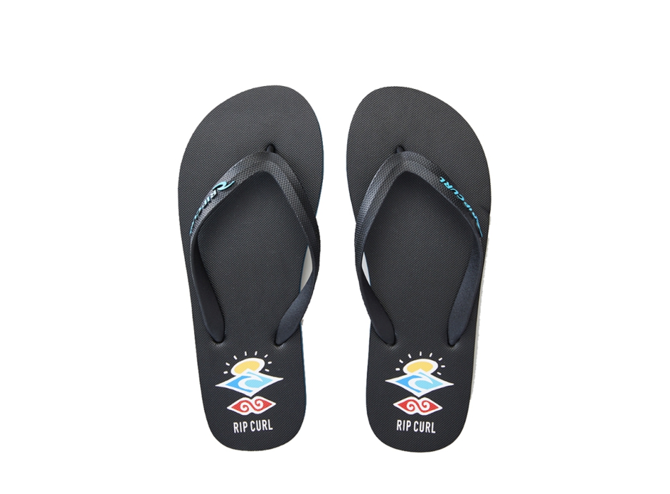 RIP CURL INFRADITO ICON BAMBINO BLACK BLACK BLUE