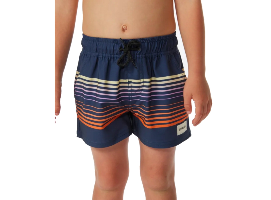 RIP CURL MIRAGE SURF REVIVAL PANTALONCINO SURF BOY 1-8 ANNI 