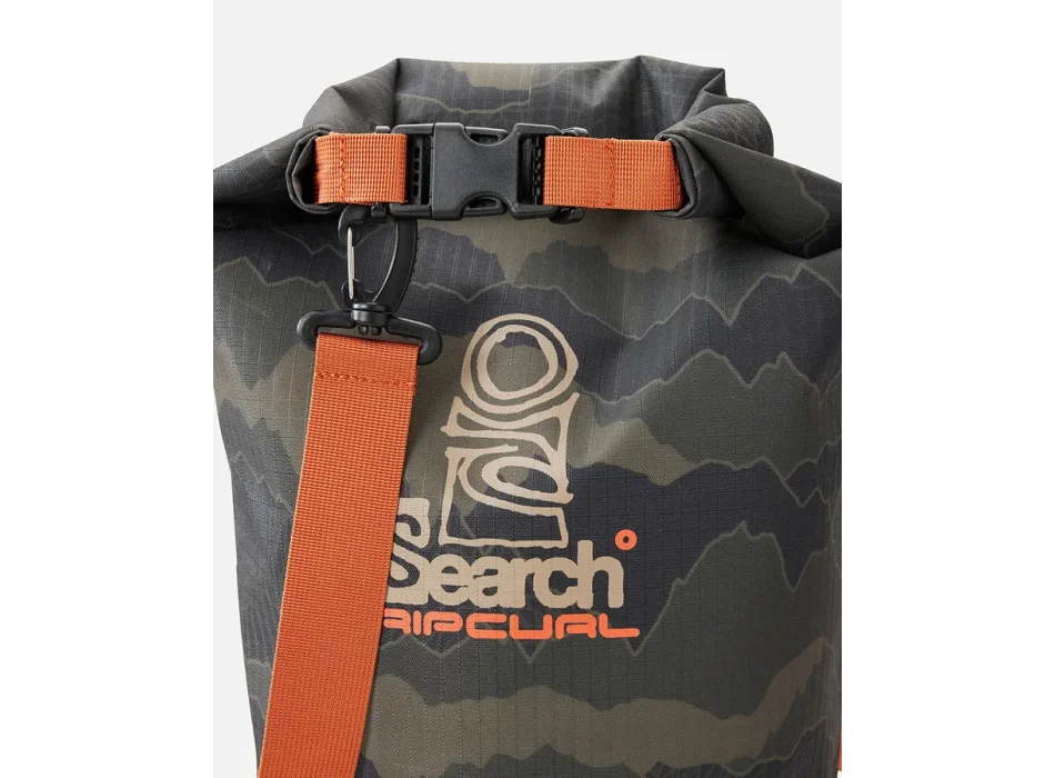 RIP CURL SURF SERIES BARREL SACCA STAGNA 20L BLACK OLIVE