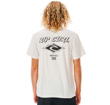 RIP CURL T-SHIRT FADE OUT ICON BONE