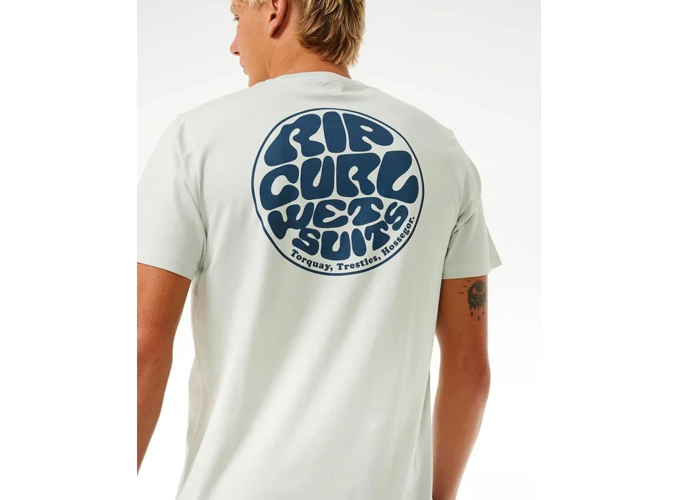 RIP CURL T-SHIRT ICON TEE MINT