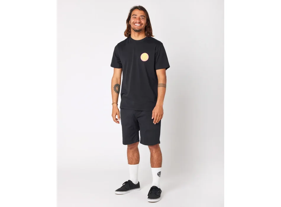 RIP CURL T-SHIRT PASSAGE BLACK