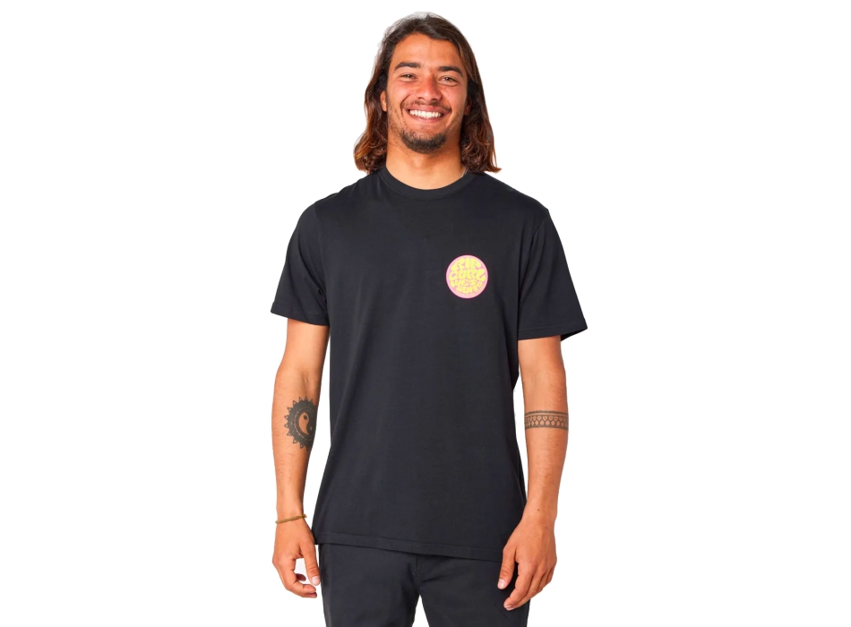 RIP CURL T-SHIRT PASSAGE BLACK